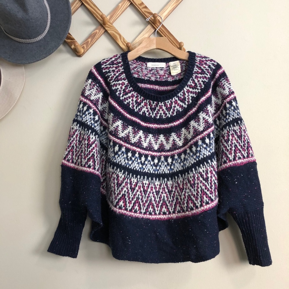 Anthropologie Sleeping on Snow Midland Sweater